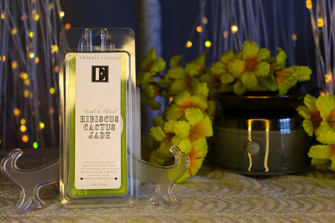 Natural Vegan Hibiscus Jade Wax Melts