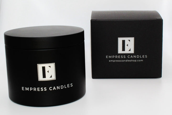 Natural Nontoxic & Vegan Long Burning Coconut Wax Wooden Wick Aromatherapy Time Neroli Jasmine Candle - Empress Candles